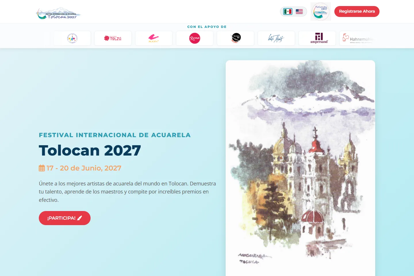 Tolocan 2027: vista del sitio de la aplicación